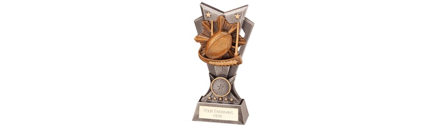 SPECTRE RUGBY AWARD - 3 SIZES - 15CM TO 20CM SPECTRE RUGBY AWARD - 3 SIZES - 15CM TO 20CM